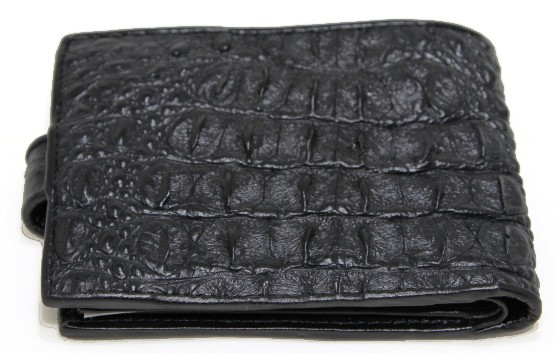 Кошелек из кожи крокодила KK-470B3 спинная ибрюшная часть