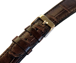 Ремешок для часов из кожи крокодила RHK-240BR21