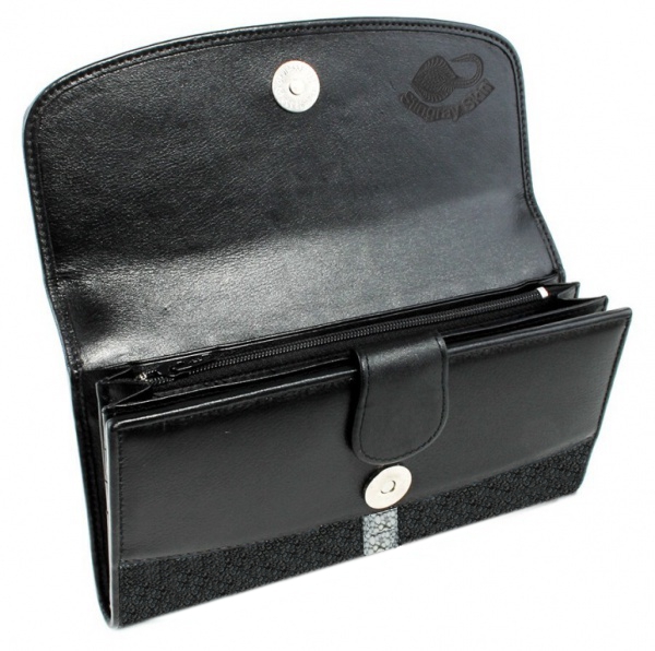 Кошелек из кожи морского ската KS-450B23 женский