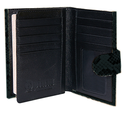 Портмоне из кожи питона PP-150B22 с обложкой для паспорта и автодокументов